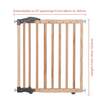 Clippasafe Extendable Dual Fix Wooden Safety Gate