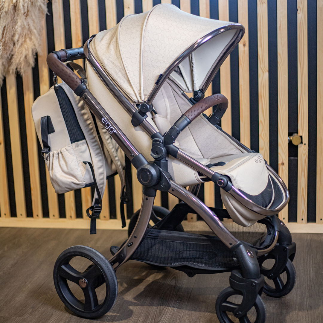 EX DISPLAY Egg2 Pram & Pushchair - Feather Geo