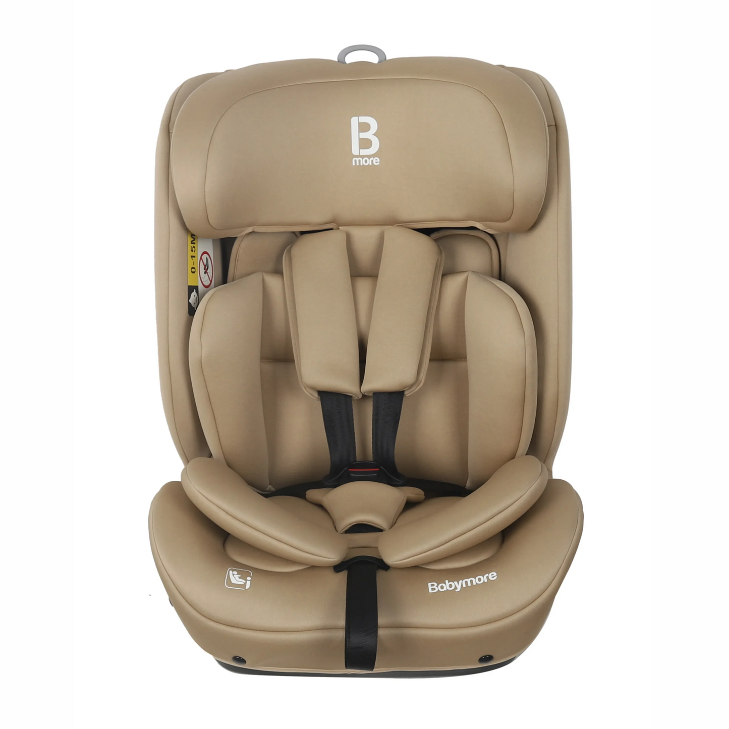 Babymore Hazel Car Seat i-Size 76-150cm 15 Months-12 Years - Biscotti