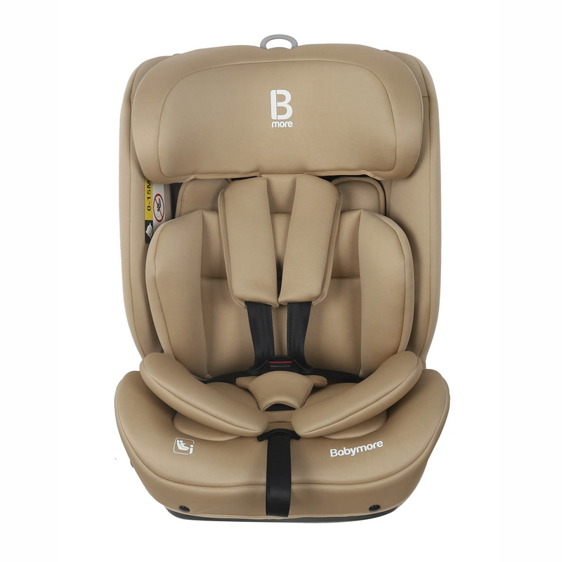 Babymore Hazel Car Seat i-Size 76-150cm 15 Months-12 Years - Biscotti