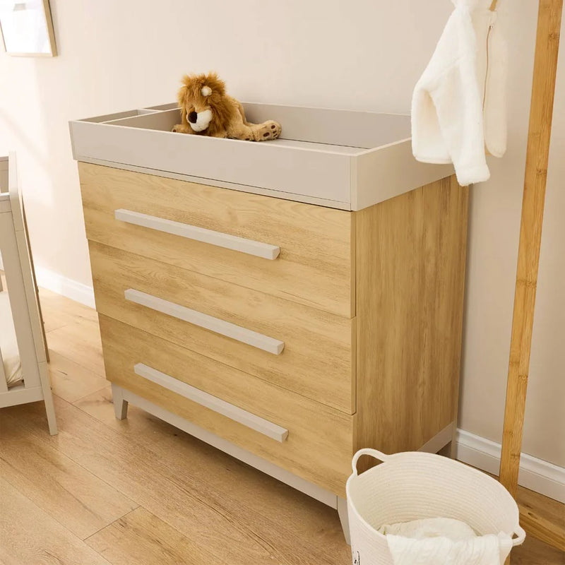 Tutti Bambini Misha Hallee 2 Piece Room Set - Mushroom/Golden Oak