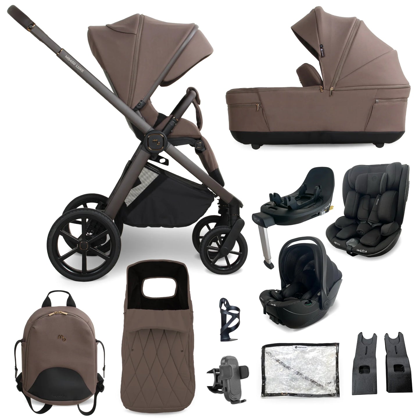 My Babiie MB450 Luxe Travel System - Cookie