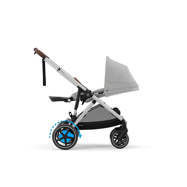 Cybex eGazelle S, 9 Piece Bundle - Silver/Stone Grey