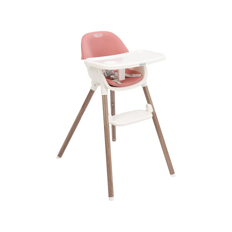 Graco Presti 3in1 Highchair - Dusty Rose