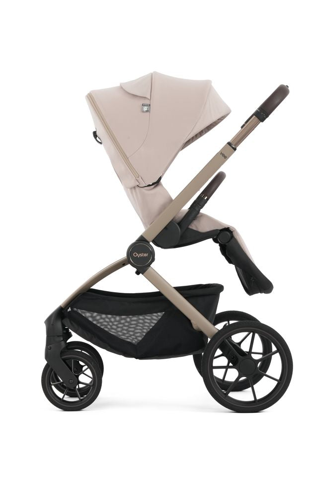 Oyster Vee Stroller Bundle - Vanilla