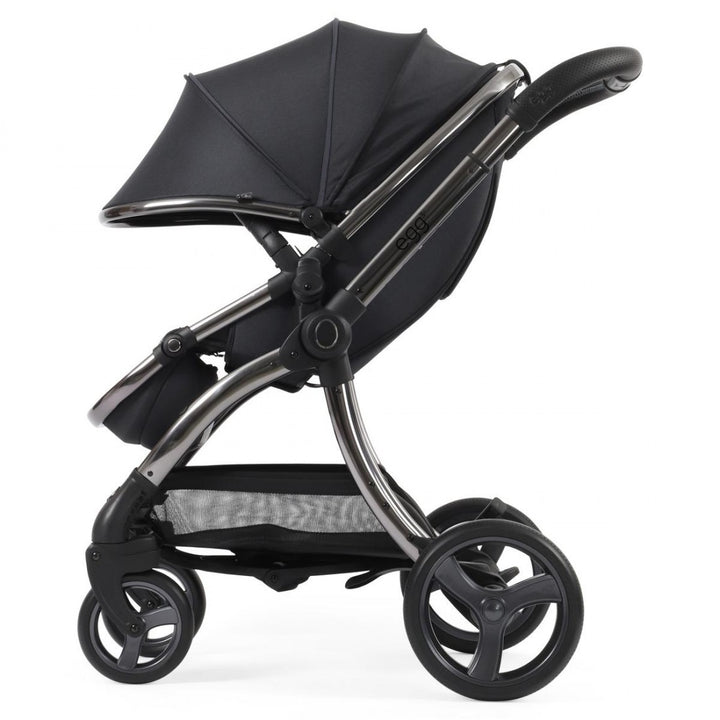 egg 3 Luxury Cloud T i-Size Travel System Bundle - Carbonite