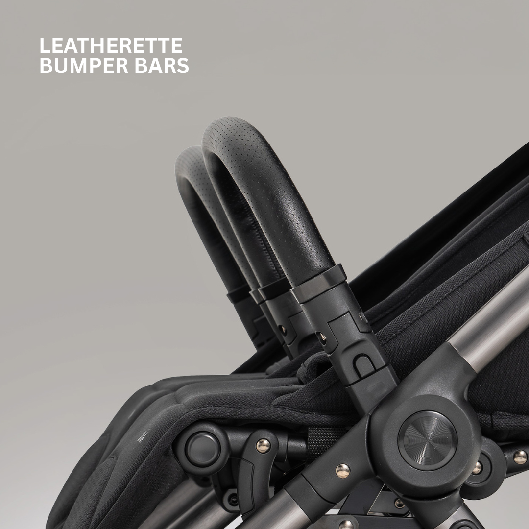 JoviKids Ayla Compact Twin Pushchair - Black