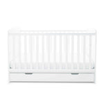 Ickle Bubba Coleby Classic Cot Bed, Under Drawer + Changing Table