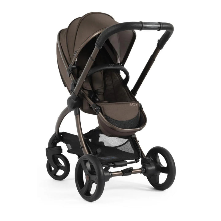 egg 3 Stroller + Luxury Seat Liner - Chocolate Velvet