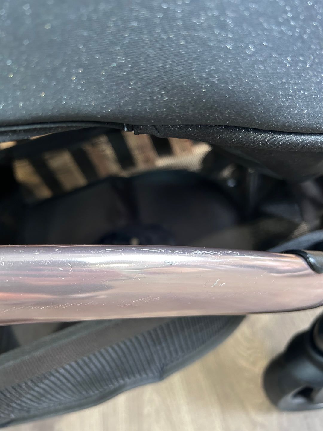 PRE LOVED egg Pushchair + Footmuff - Diamond Black