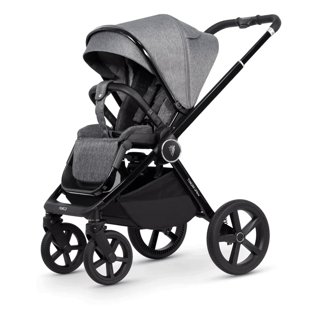 Venicci Tinum Upline 2 In 1 Pram Pushchair - Slate Grey