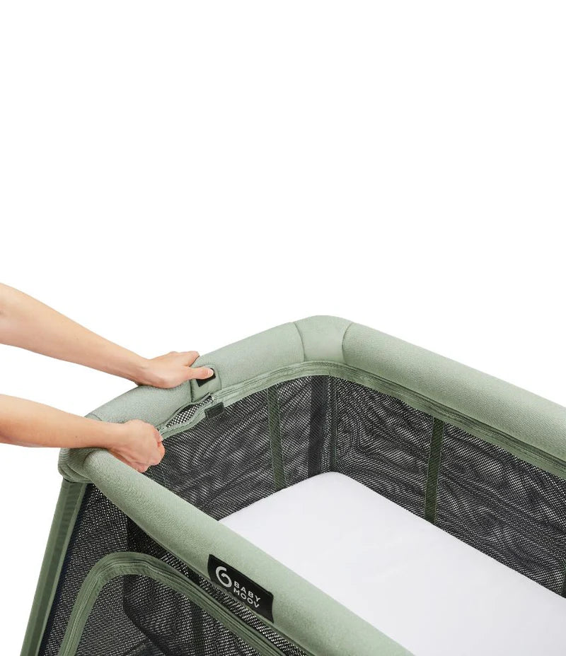 Babymoov 3in1 Moov & Comfy Travel Cot - Sage