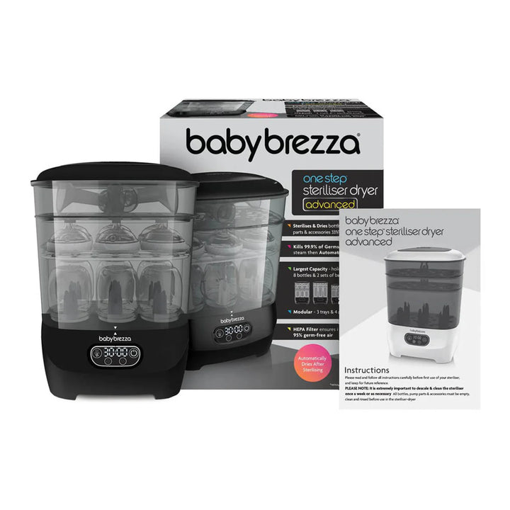 Baby Brezza Steriliser Dryer Advanced - All Black