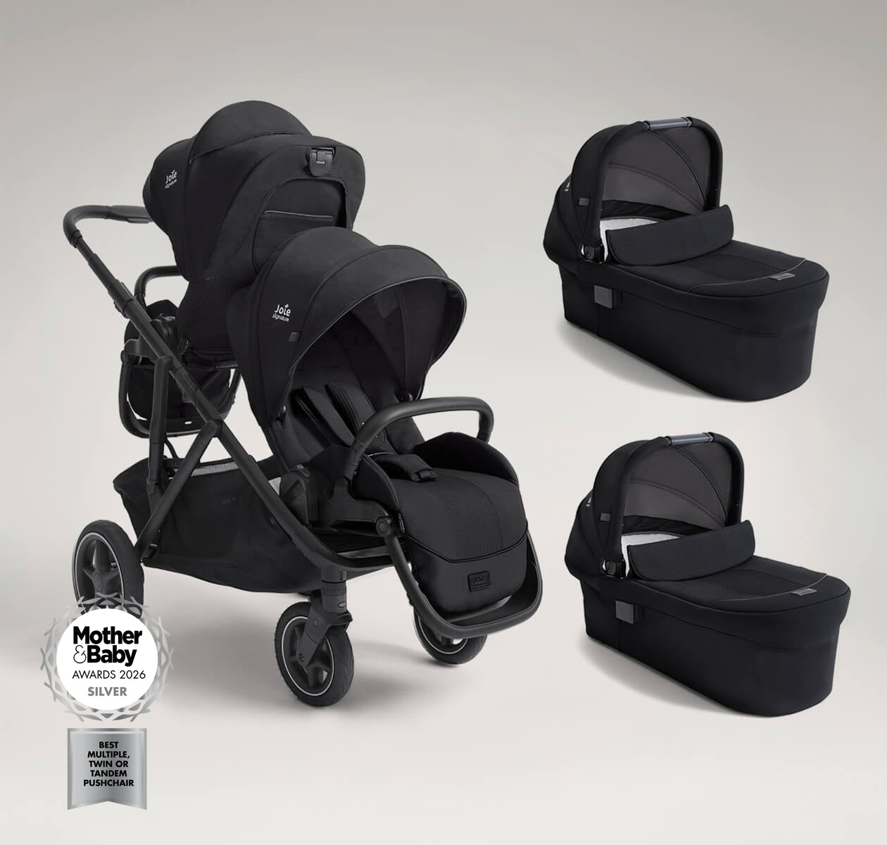 Joie Versiti Twin Bundle - Eclipse