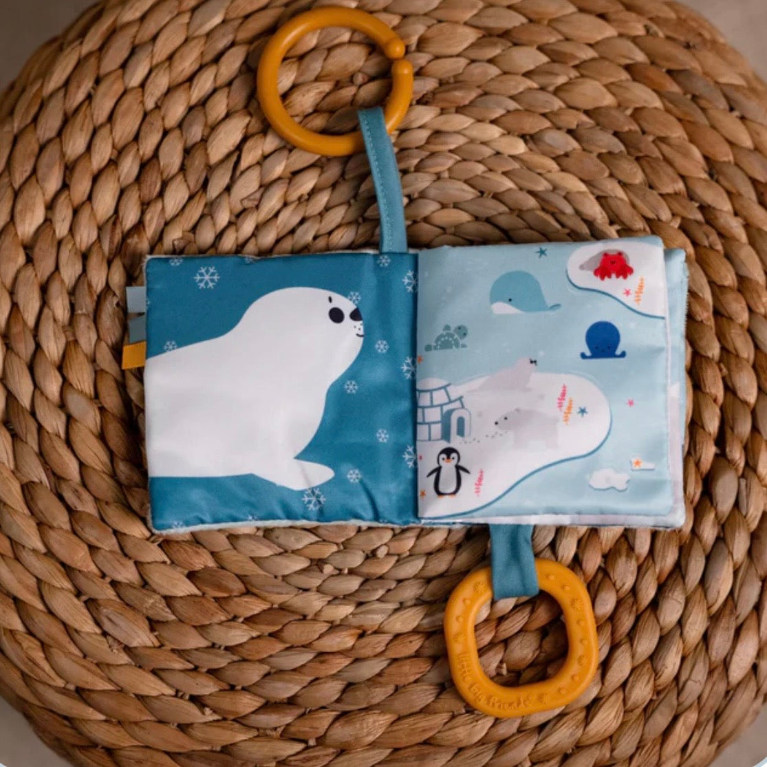 Little Big Friends Ocean Soft Baby Book