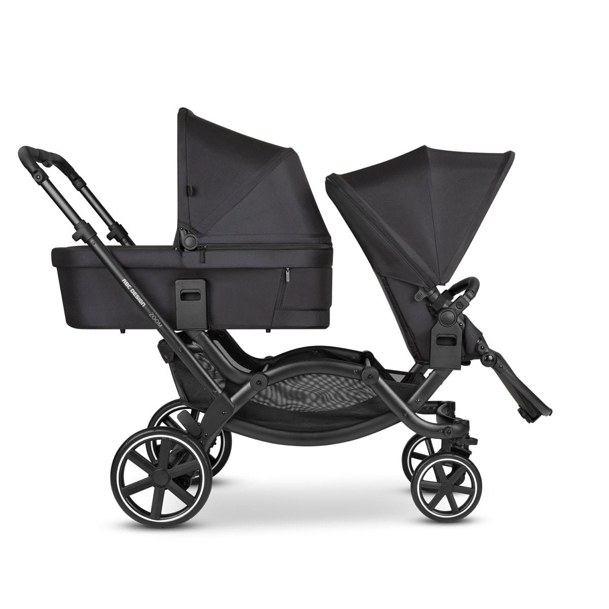 ABC Design Zoom Double Inc 1x Carrycot x2 Seats - Ink (2024) –  Bambinosandbeyond