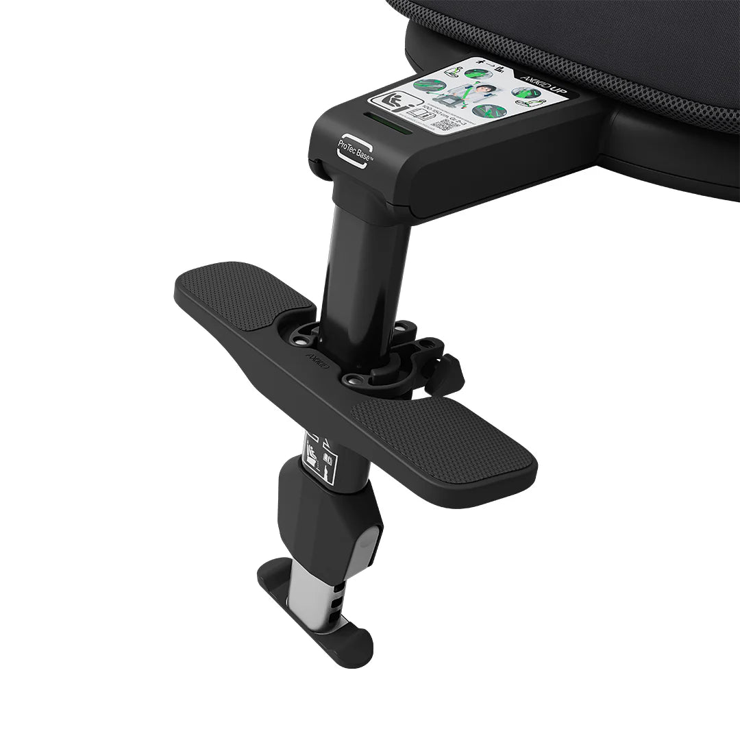 Axkid UP Car Seat Plus Free Accessories - Coastal Storm Black