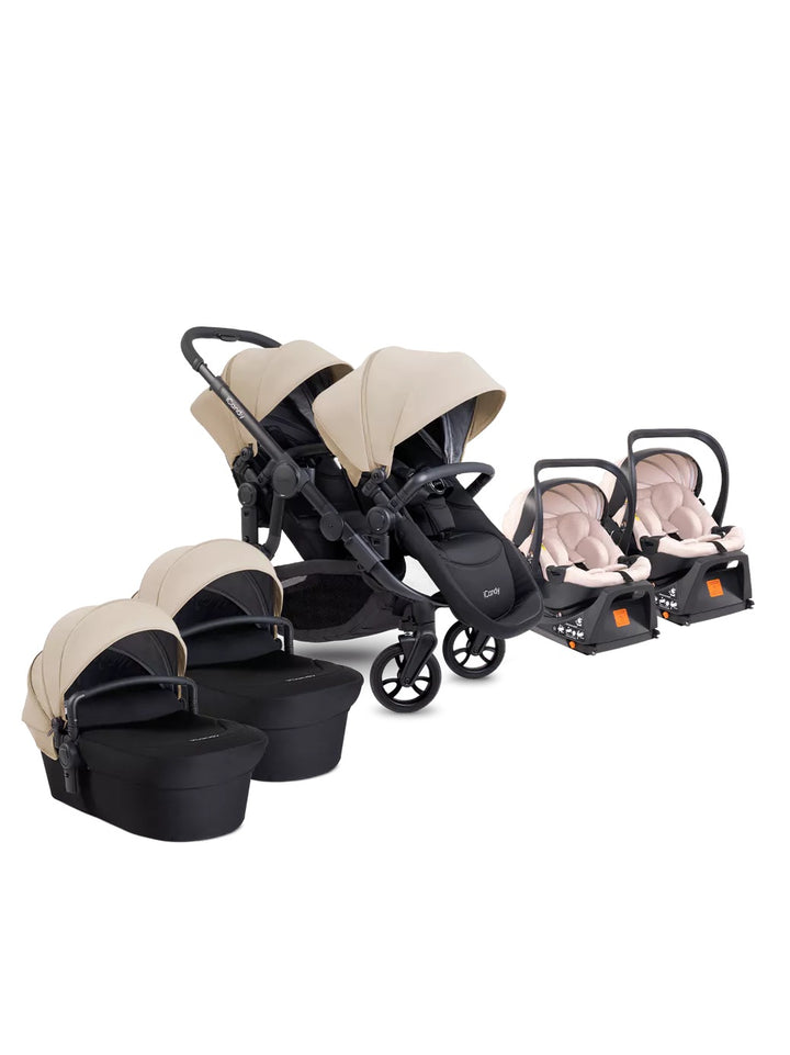 iCandy Orange 4 Twin Complete Bundle - Latte