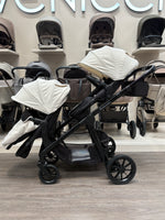 PRE LOVED Ickle Bubba Virgo Double Pushchair Bundle - Stone