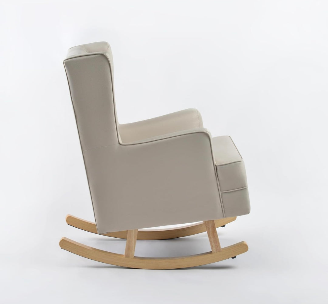 Cuddles Collection Nursery Rocking Chair Chester Cream