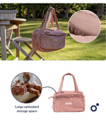 Doomoo Corduroy Soft Changing Bag - Pink