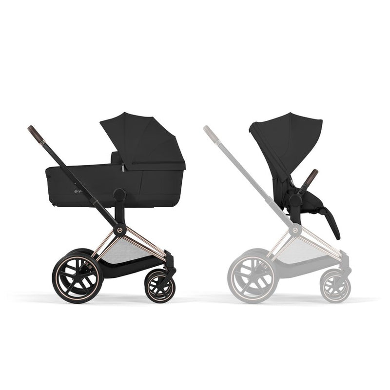 Cybex Priam Comfort Pushchair & Foldable Carrycot