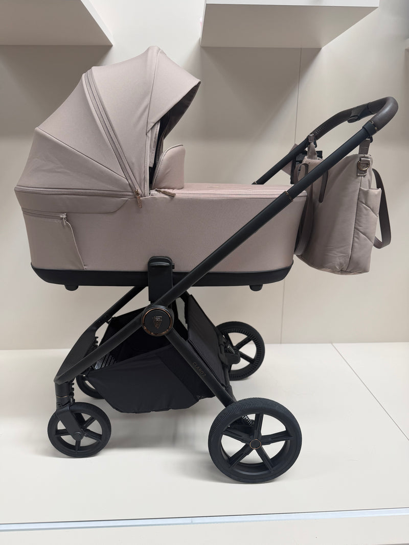 EX DISPLAY Venicci Claro2 Pram + Pushchair - Almond