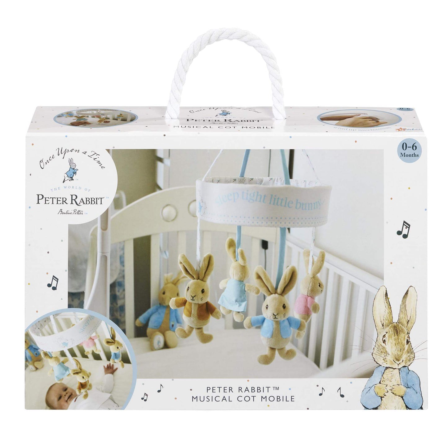 Peter Rabbit Musical Cot Mobile