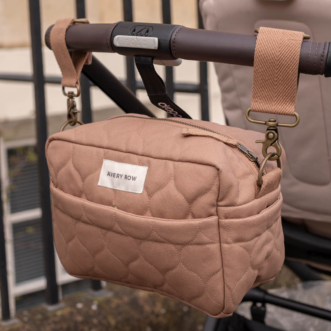 Avery Row Pram Organiser Bag - Latte