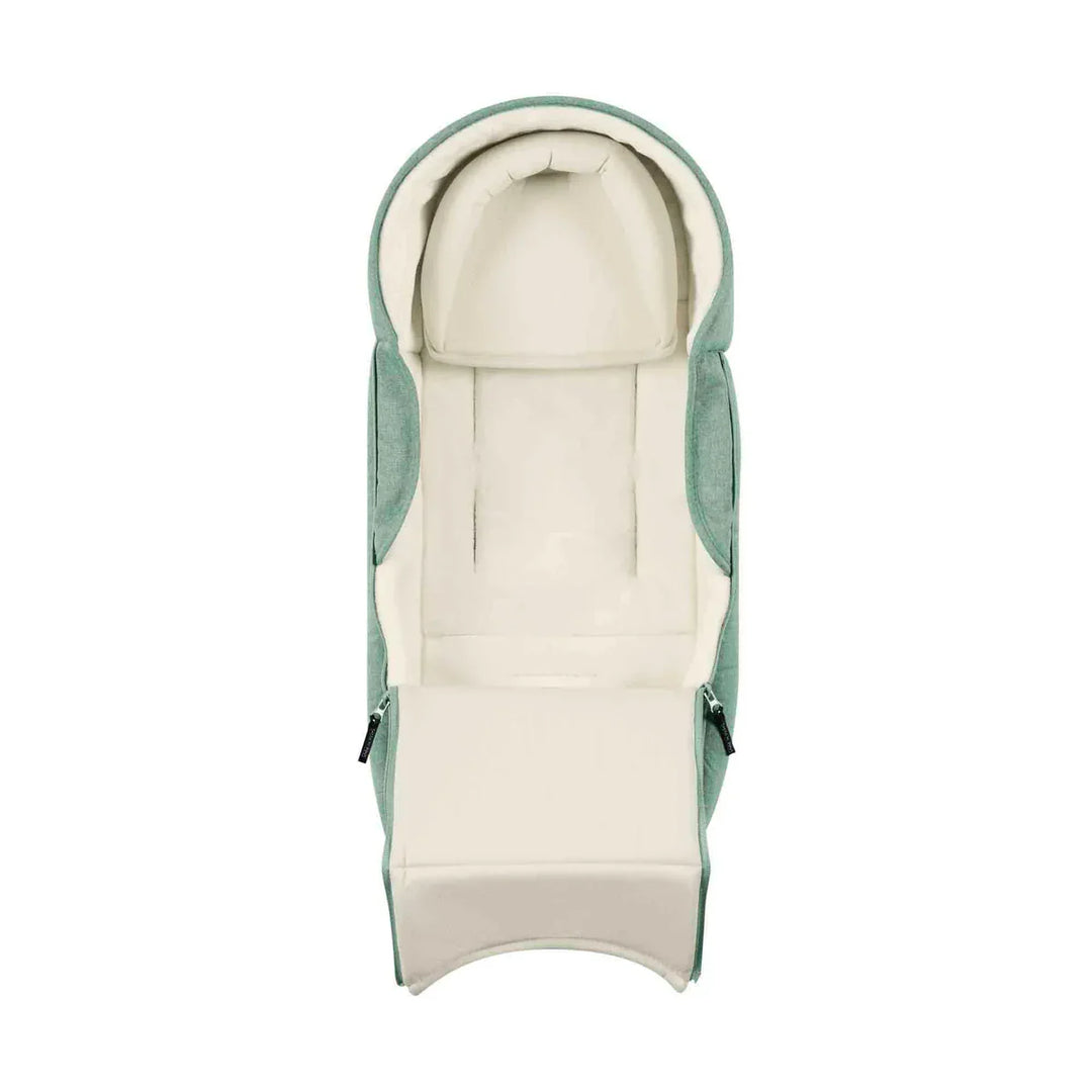 Ickle Bubba Aries Double Prime Autofold Stroller Bundle - Sage Green