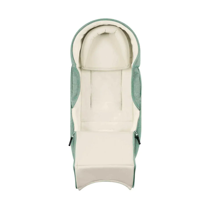 Ickle Bubba Aries Double Prime Autofold Stroller Bundle - Sage Green