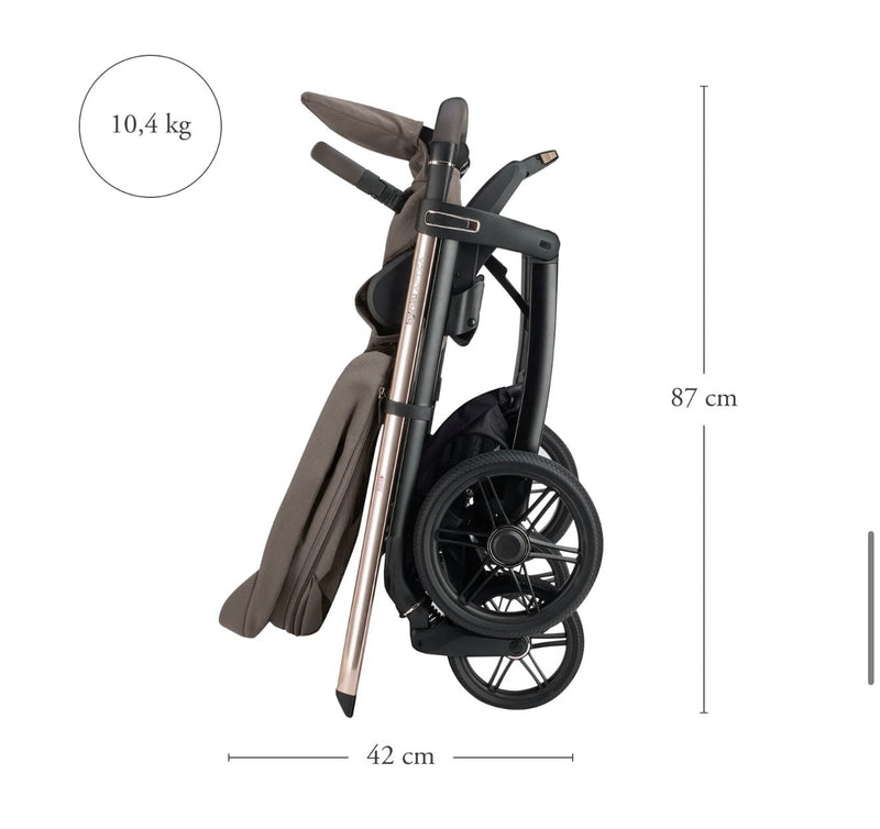 Inglesina Aptica Quattro 4in1 Travel System - Vicuna Beige (2026 Model)