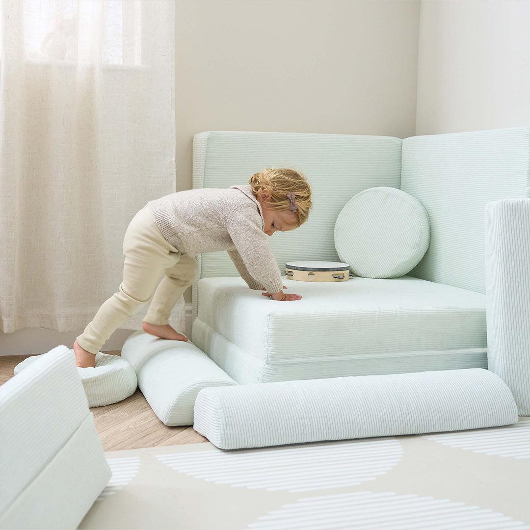 Tutti Bambini Playrama Montessori Kids Play Sofa - Sea Mist