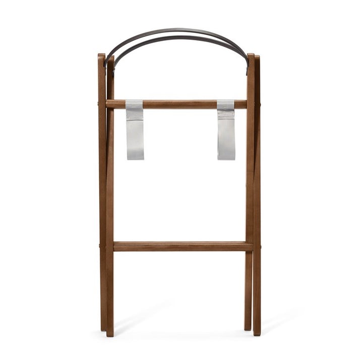 SnuzBaskit Graphite Moses Basket & Walnut Stand