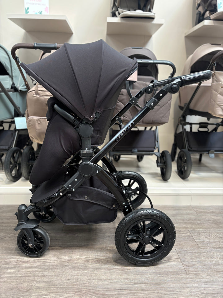 PRE LOVED Ickle Bubba Stomp Travel System - Black/Black
