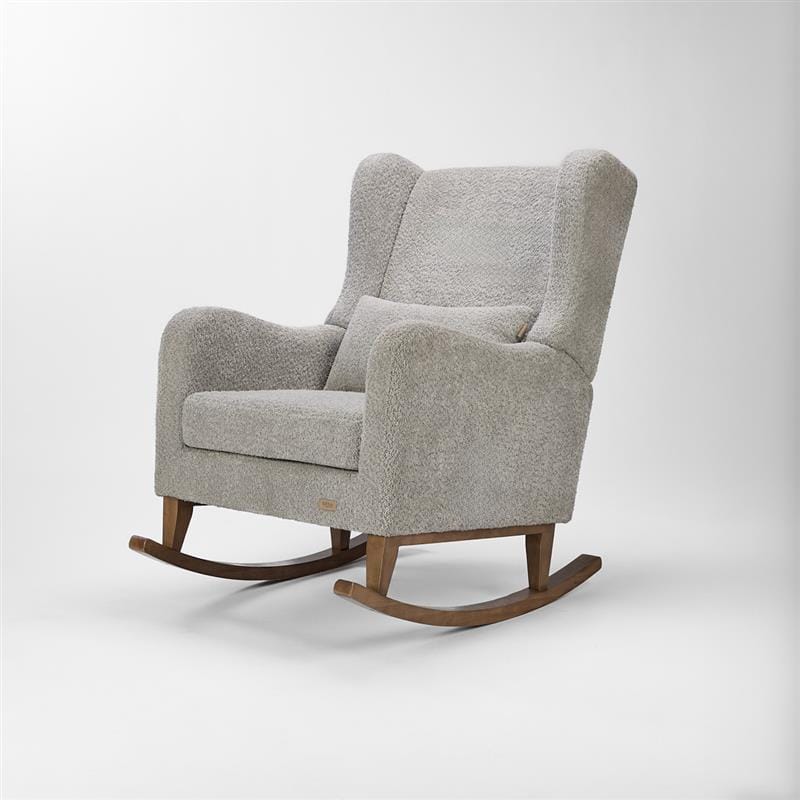 Tutti Bambini Harper Rocking Chair & Footstool - Cloud Grey
