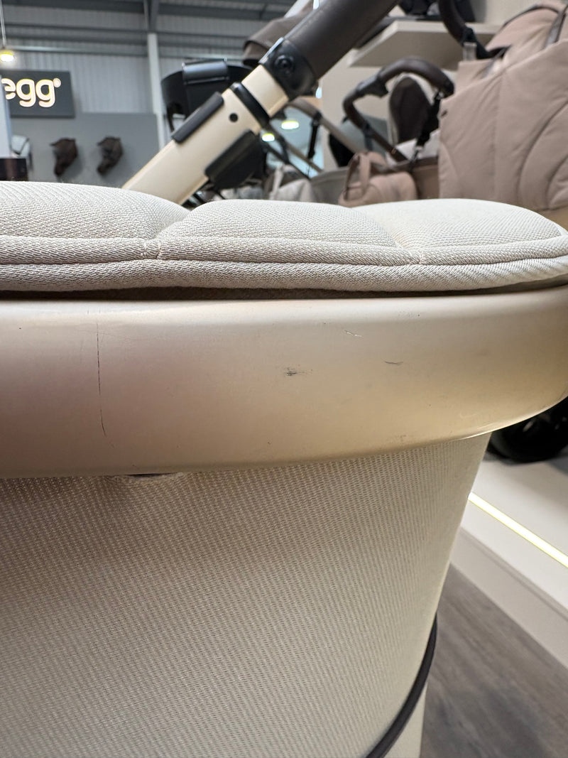 PRE LOVED iCandy Peach 7 Pram, Pushchair + Accessories - Biscotti