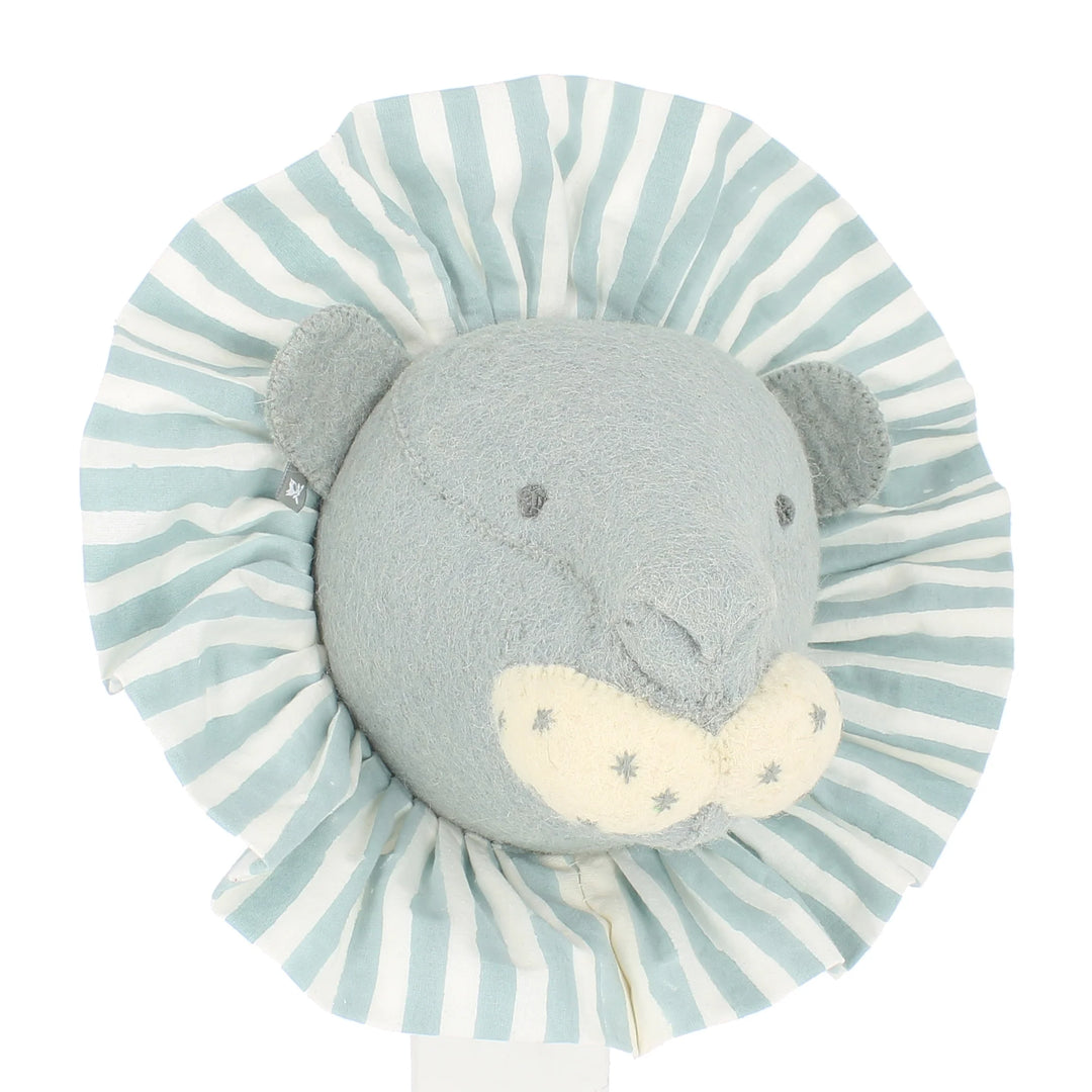 Fiona Walker Lion with Vintage Ruff Head Mini - Blue