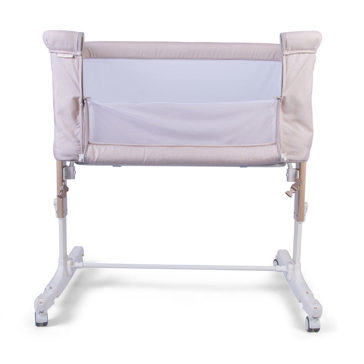 Redkite Rockabye Bedside Crib - Oatmeal