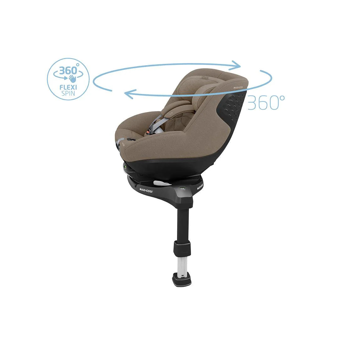 Maxi-Cosi Fame 10 Piece Premium Family 360 Pro Travel System - Twillic Truffle/Black Wheels