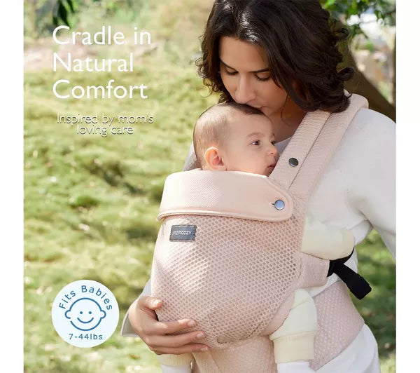 Momcozy Baby Carrier Newborn to Toddler Air Mesh - Pink