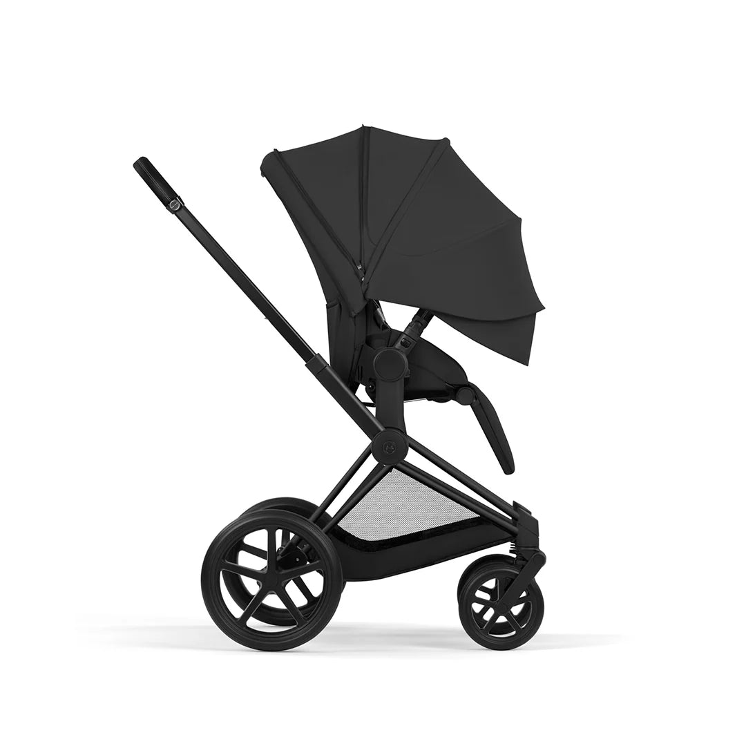 Cybex Priam Comfort Ultimate Cloud T Plus Travel System Bundle - Sepia Black/Black
