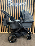 PRE LOVED iCandy Peach 7 Pram, Pushchair + Accessories - Phantom/Truffle