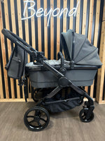 PRE LOVED iCandy Peach 7 Pram, Pushchair + Accessories - Phantom/Truffle