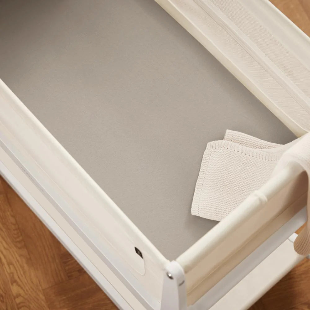 Snuzpod Crib 2 Pack Fitted Sheets - Grey