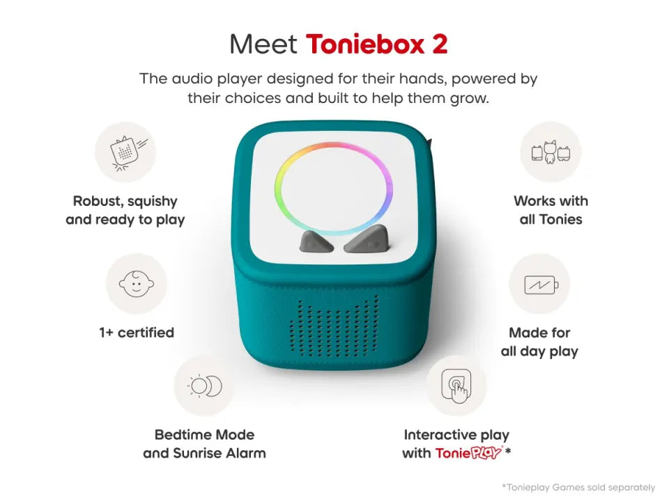 tonies Toniebox 2 Starter Set - Tropical Teal