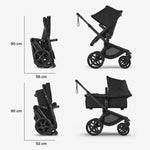 Bugaboo Fox 5 Renew Complete Pram & Pushchair - Heritage Black