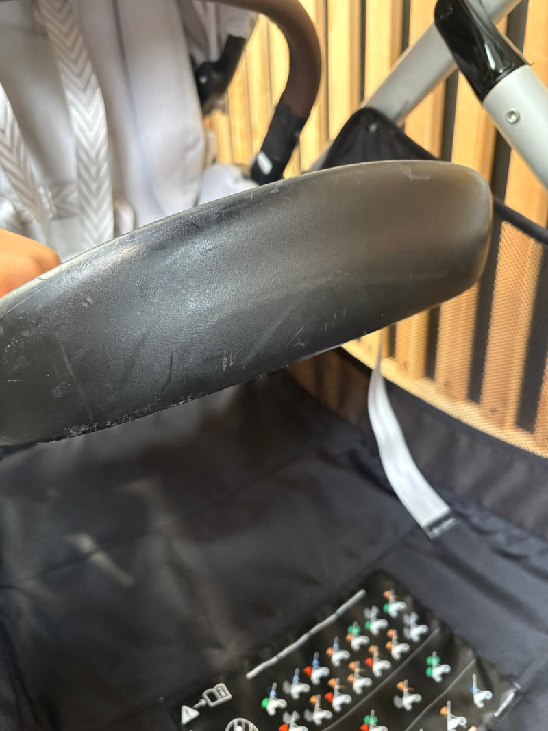 PRE LOVED Cybex Gazelle Twin S Pushchair - Stone Grey