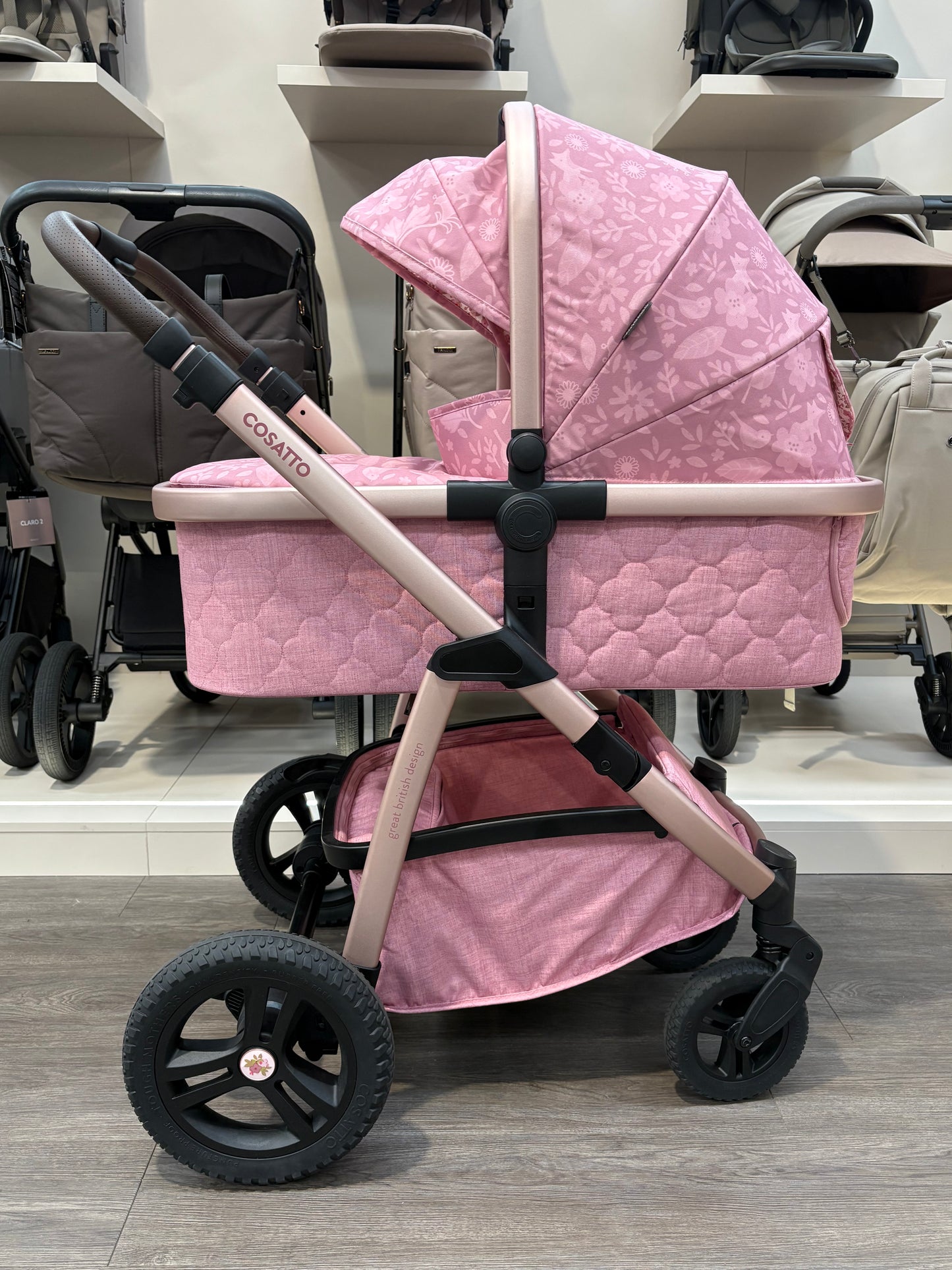 EX DISPLAY Cosatto Wow 3 Pram + Pushchair - Camille