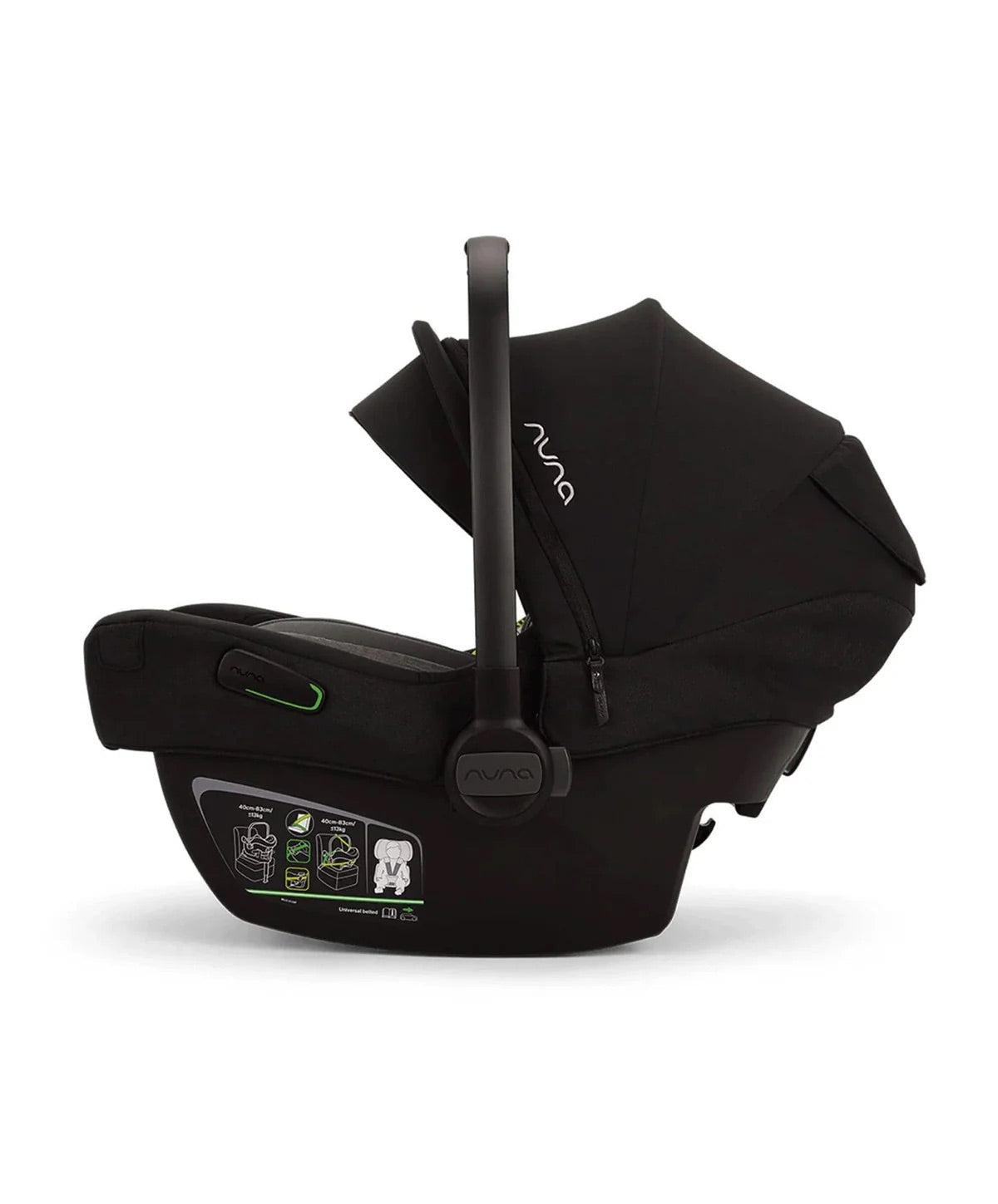 Nuna PIPA Next Infant Carrier - Caviar